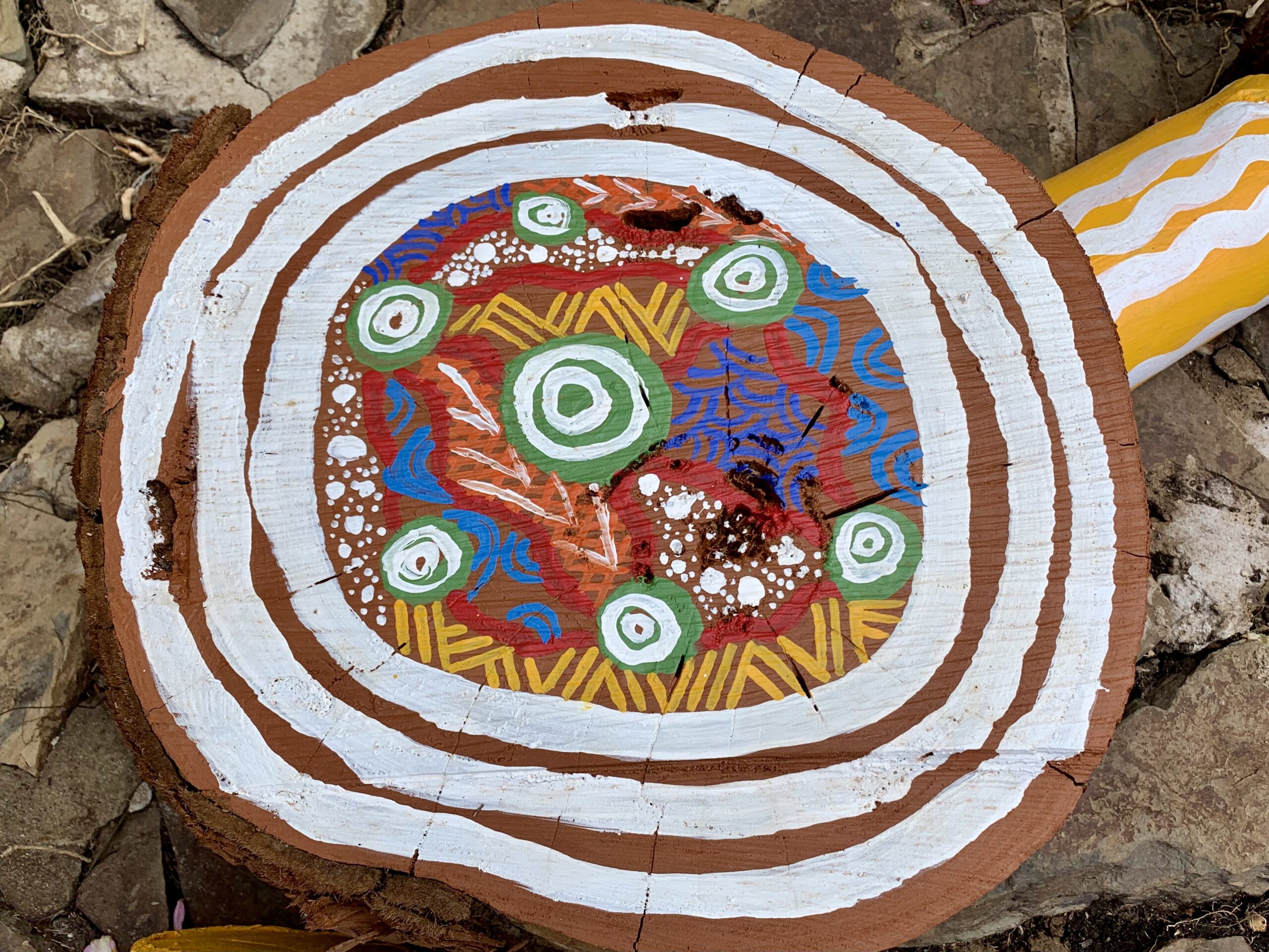 Group activity at the Choklits gathering circle
