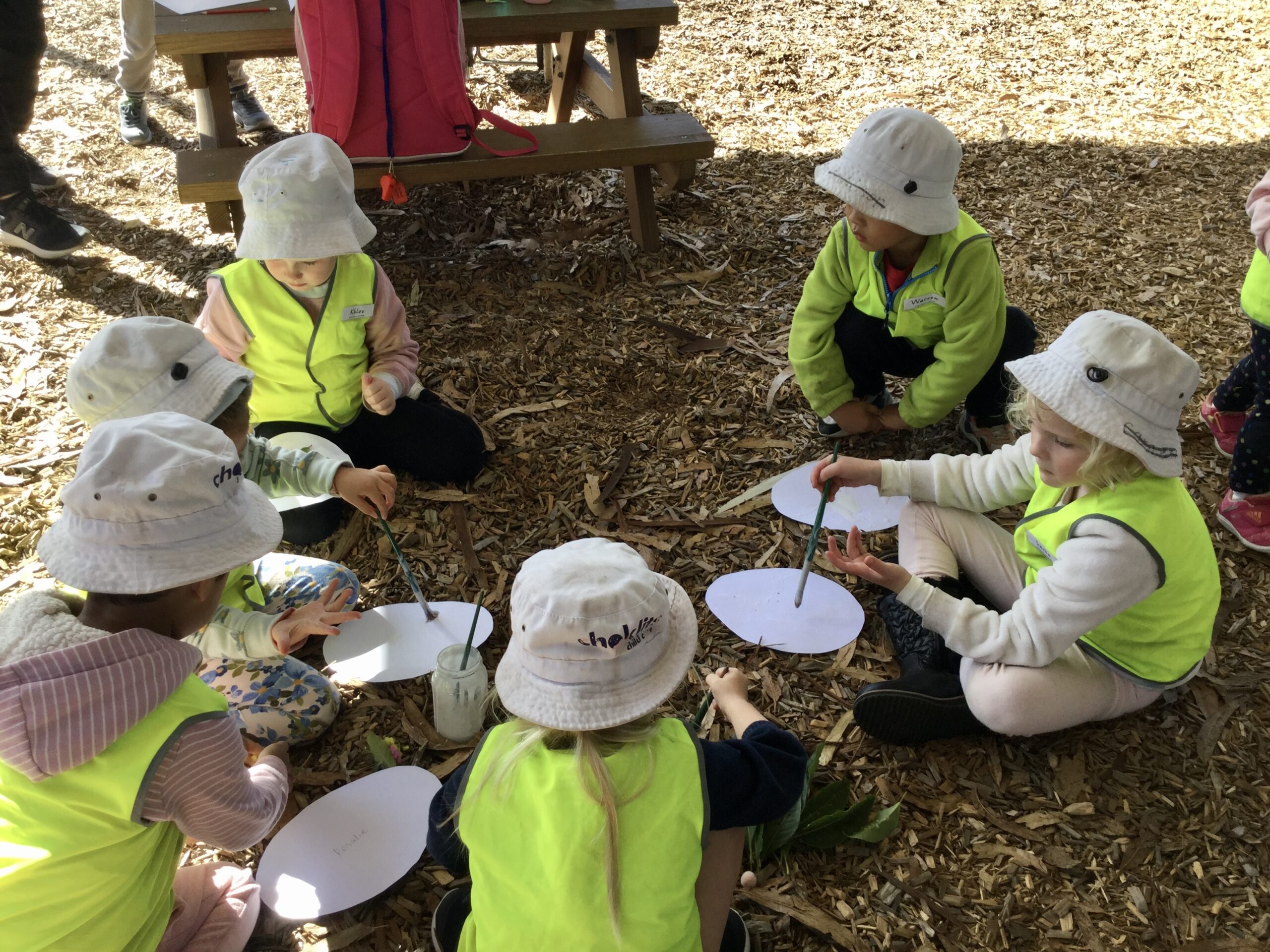 Easter activities with Choklits children
