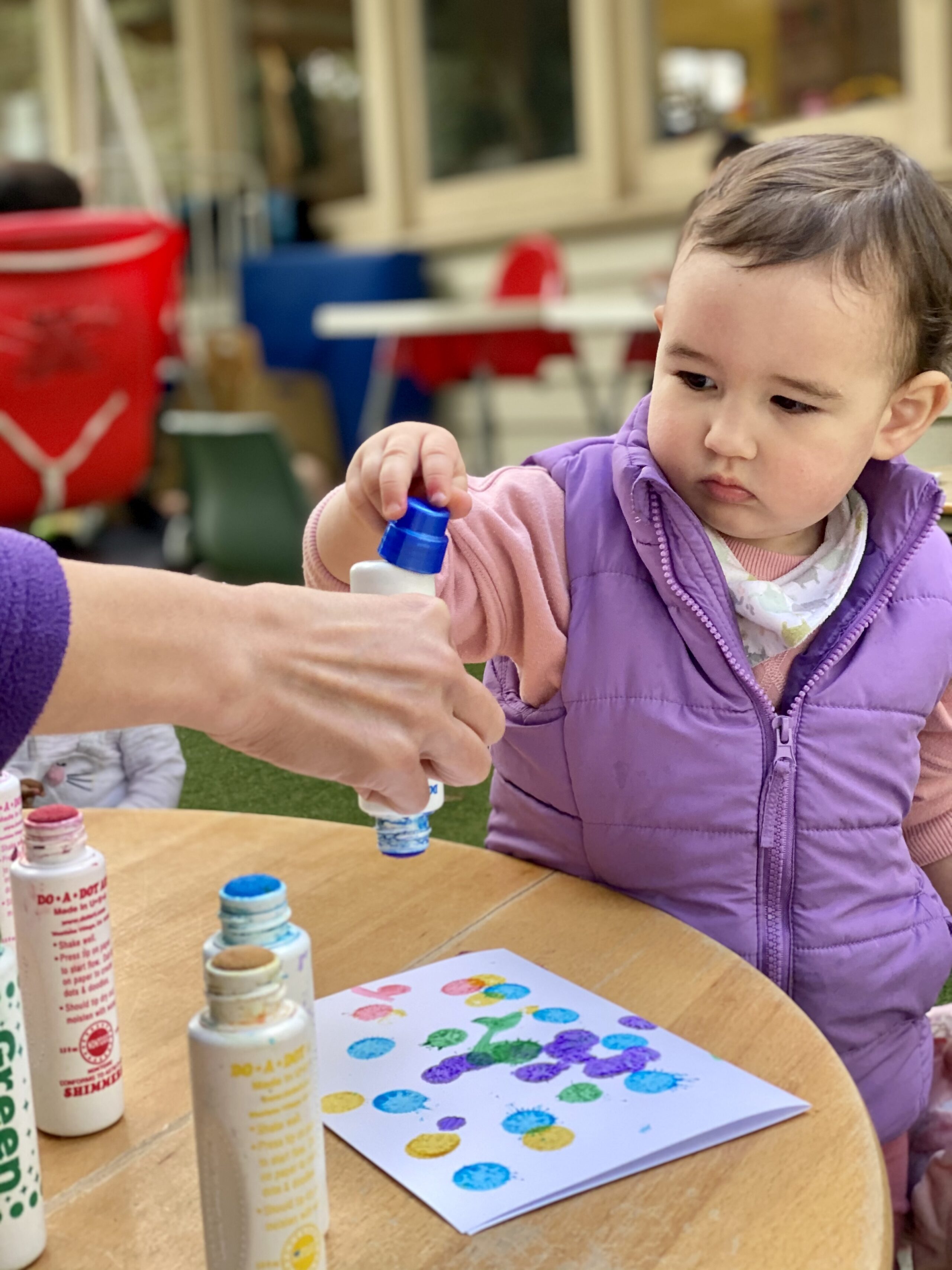 Mother's Day activity at Choklits Child Care