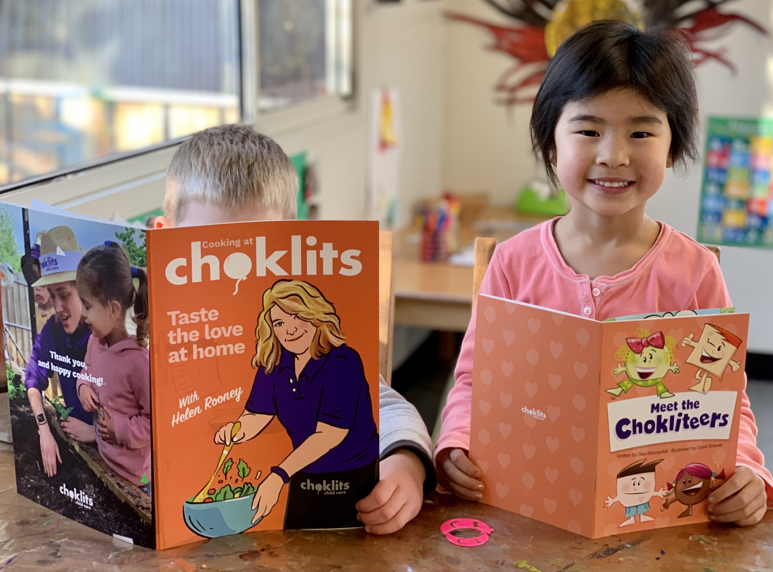 Story time at Choklits Child Care