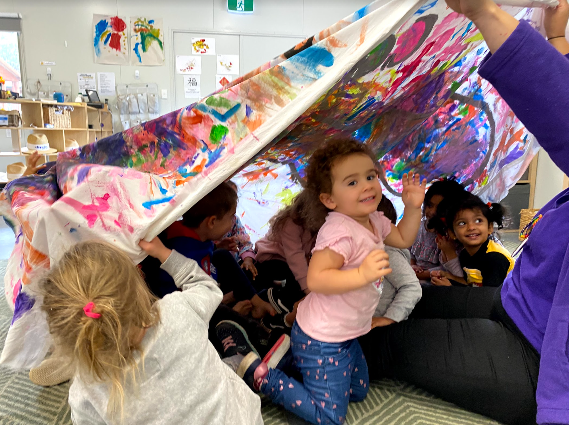 Small group learning at Choklits Child Care