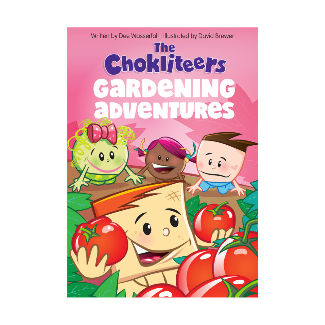The Chokliteers Gardening Adventures Book Cover.png