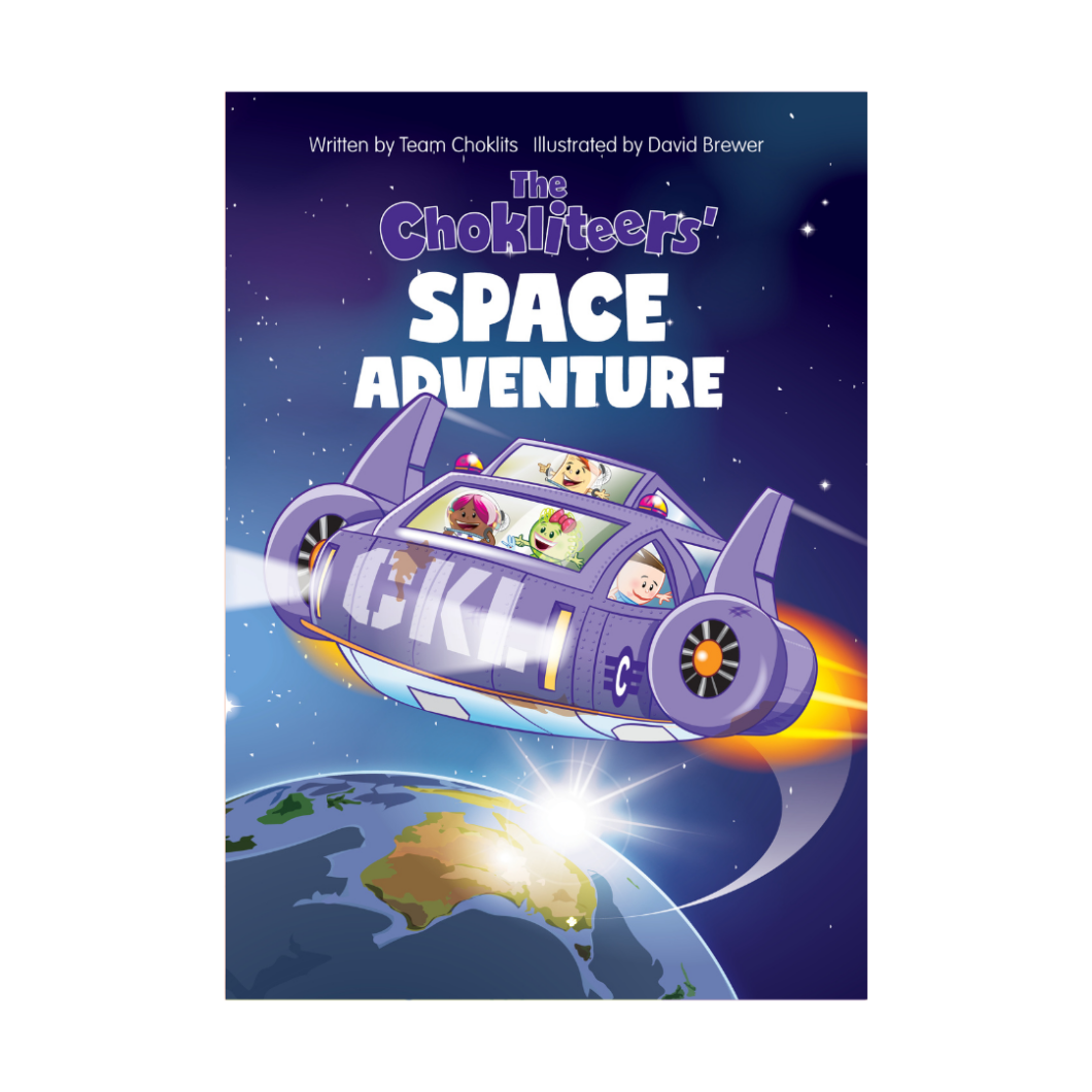 The Chokliteers Space Adventure Cover