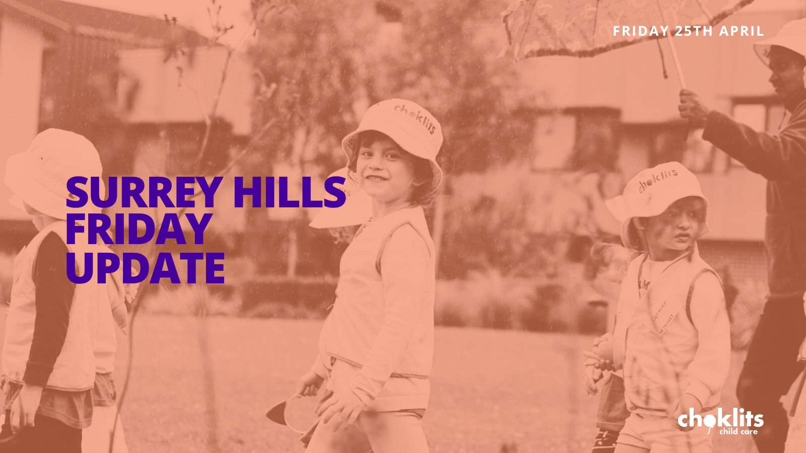 Choklits Surrey Hills Friday Update April 25th