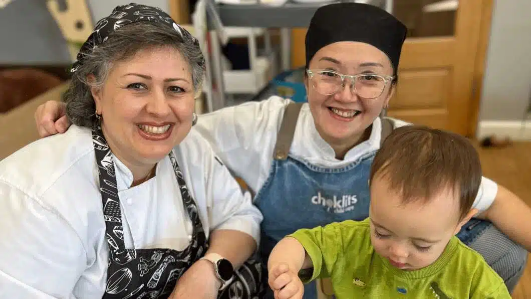 Choklits Child Care Chefs With Toddler